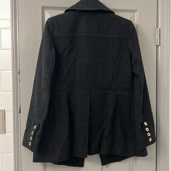 Michael Kors Peacoat Gold Buttons Size Small - Picture 3 of 3